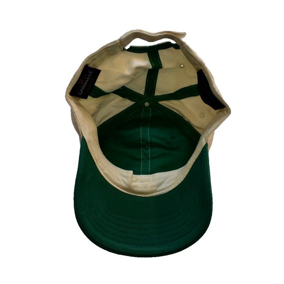 Guinness Beer Mens Guinness Clover Green Strapback Embroidered Hat Cap New - Picture 4 of 7